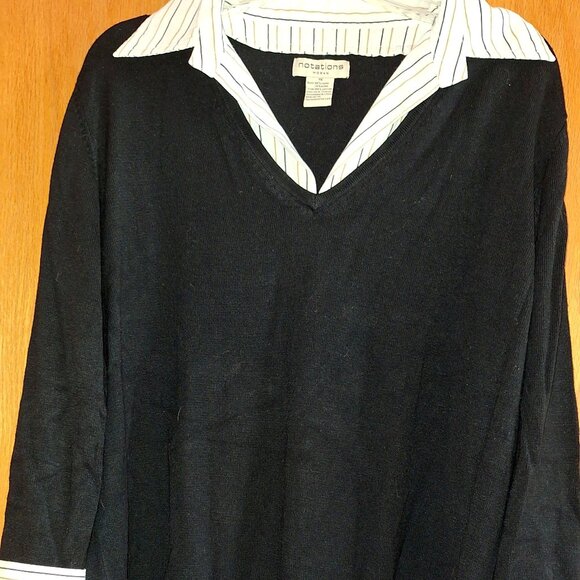 Woman's V Neck Sweater - Picture 1 of 3